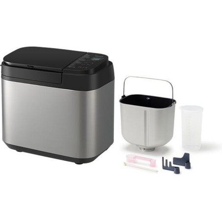 Panasonic Silver Bread Maker - Bake Fresh Artisan Bread Effortlessly | 5025232915491